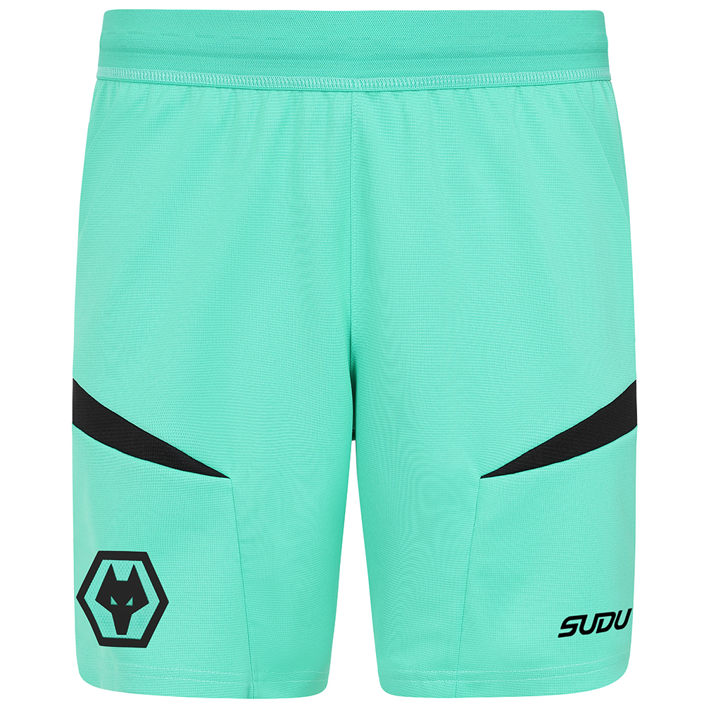 2024-25 Wolves Gk Home Short - Green - Adult