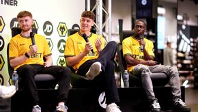 The Official Wolves Podcast | Doyle, Strand Larsen and Forbs live at JD